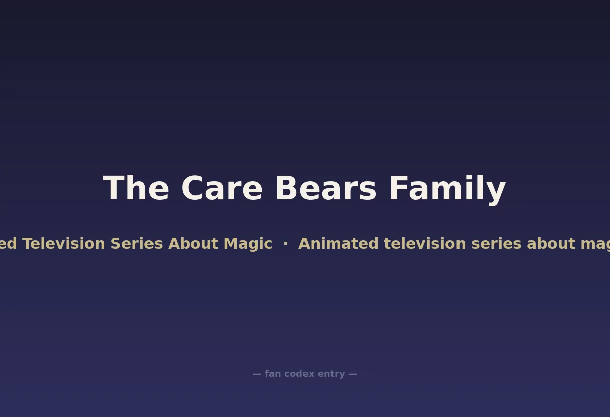 The Care Bears Family